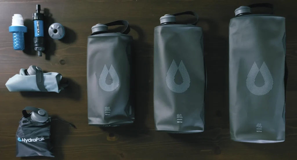 hydrapak seeker water bottle